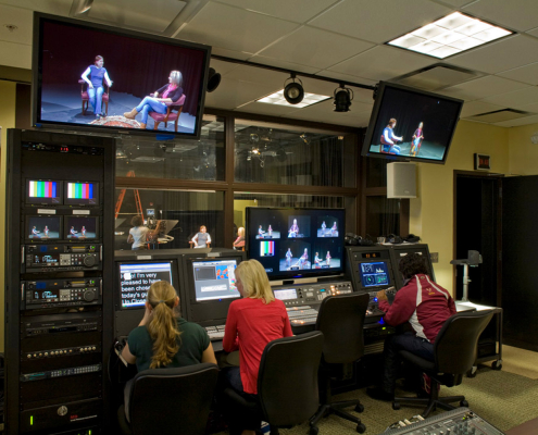 Radio, TV, and Recording Studios: Salisbury University, Teacher Education Technology Complex – Systems by CTDG